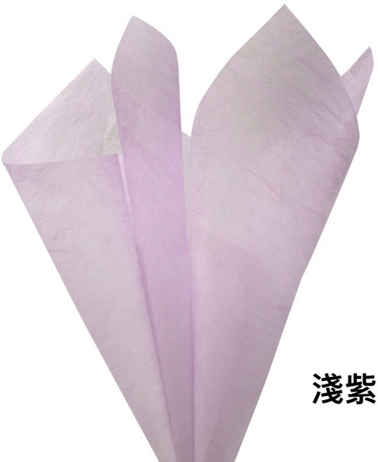 韓式花束包裝紙 花藝包裝材料, 淺紫,大張45*60公分