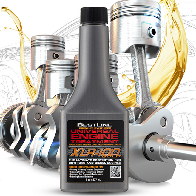 베스트라인 엔진코팅제 엔진오일 출력 연비 증가 소음감소, 2개, 모든 연료 유형