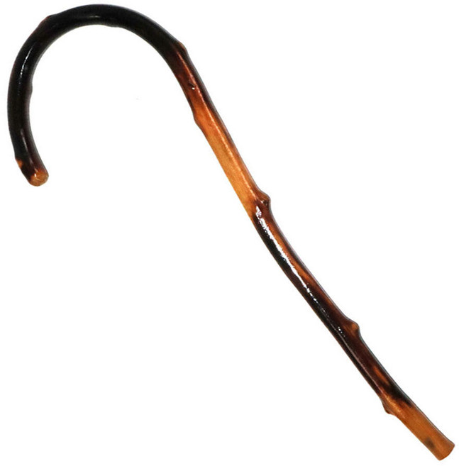 클라우드 나무 지압봉 갈고리형 오십견 지팡이, 1개