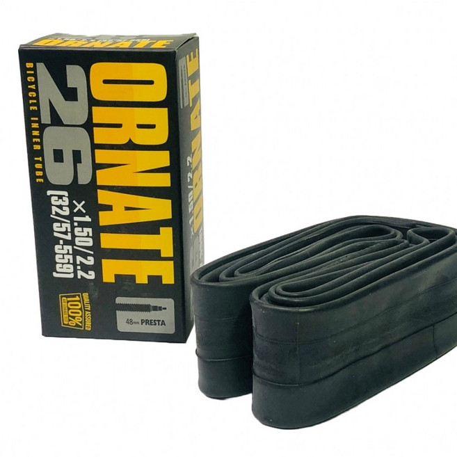 오네트 자전거 튜브 26X1.50-2.2 프레스타 벨브, 1개