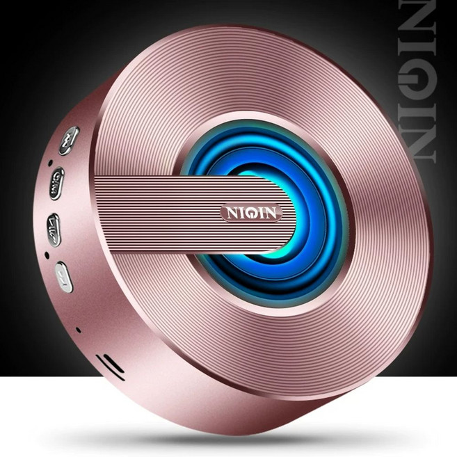 블루투스 스피커 골전도 무선 기본 증폭기 구성 테크블랙 노이즈 우퍼 스탠다드, F. 판타지 블루 고급형, A. 기본 구성