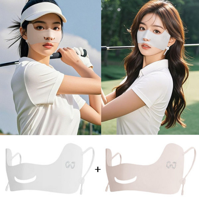 [XTJ144] 눈가 강화 자외선 차단 골프 마스크