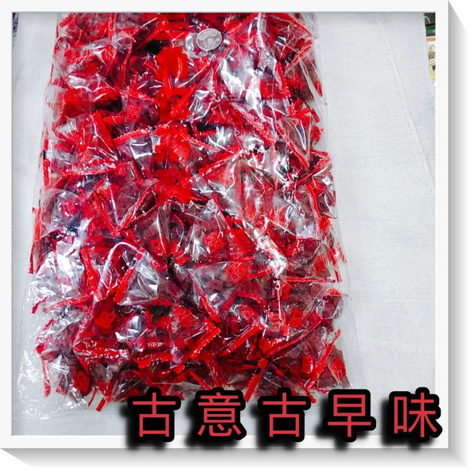 古意古早味 三角包豆丁 3000公克量販包 懷舊零食 大溪豆干 豆乾 台灣零食, 1個