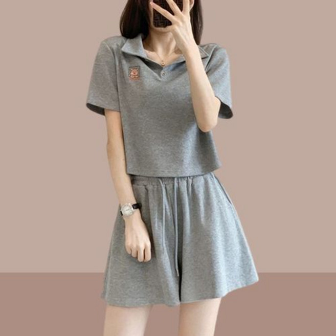 뉴욕멋쟁이 세리나 반팔티+반바지세트