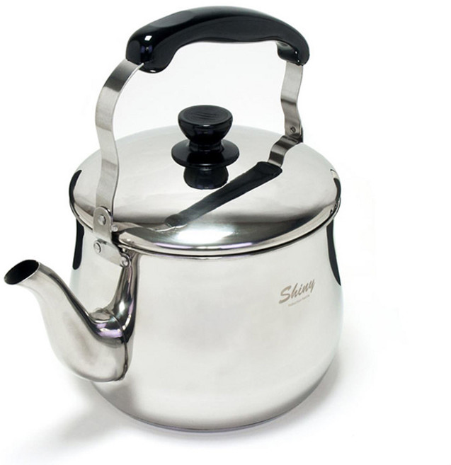 퀸센스 샤이니 스텐 인덕션주잔자 7리터스텐주전자, 7L