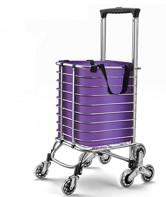 별도표기 튼튼한 쇼핑카트 핸드카트 접이식 캐리어 손수레 계단도 올라가는 장바구니 시장바구니, 단품, 1개