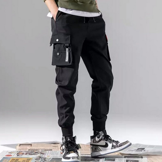 남자 조거팬츠 배달 라이더 바지 면팬츠 카고