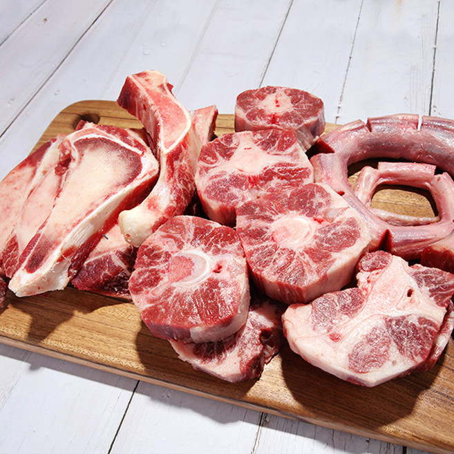 산후조리 소꼬리찜 한우 꼬리반골 꼬리곰탕 2kg 트레이, 3kg, 1개