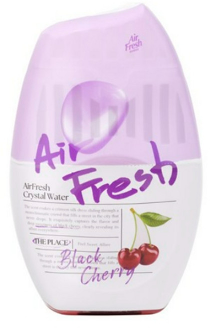 에어후레쉬 크리스탈워터 블랙체리, 400ml, 3개, 블랙체리향
