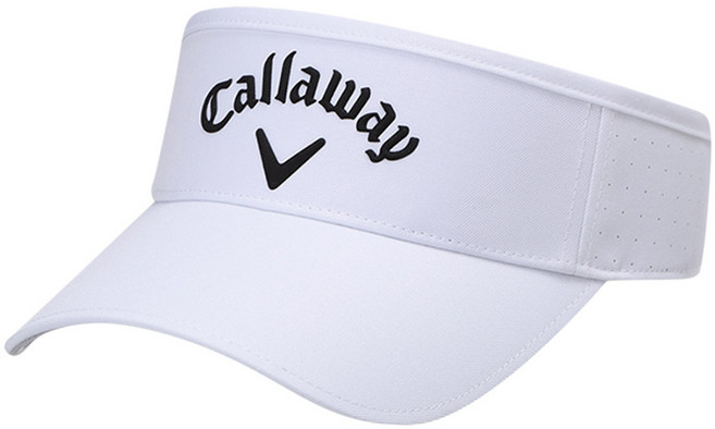 캘러웨이 2025 레이저 바이저 썬캡 한국캘러웨이골프 정품, 1개, 화이트