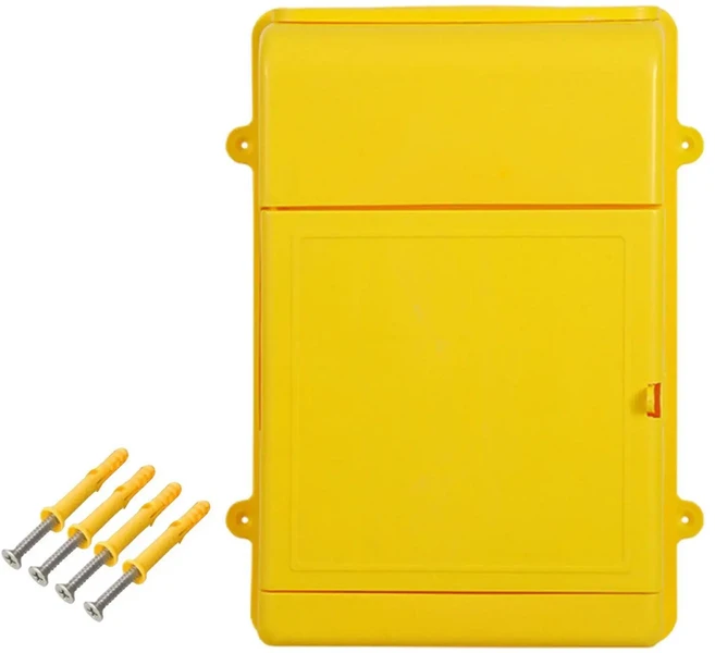 다기능 접이식 보관함 플라스틱 정리함 용기 대용량 방진 보관함 장난감 간식 가정 사무실용, 02 Yellow