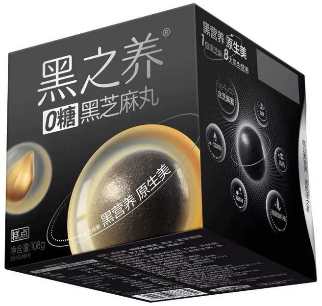 중국 직구 신강 흑지마환 건강간식 검정참깨 건강식품 500g/봉 500g 2개, 108g