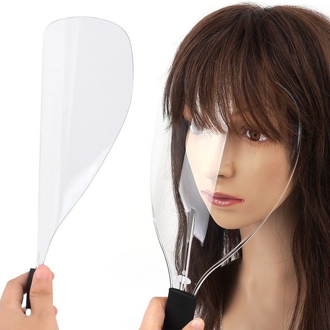 골든트리 투명 스프레이 손잡이 얼굴가리개 페이스가드 얼굴 안면보호 안면가리개, 1개, 투명(16cm x(21.5)33cm)