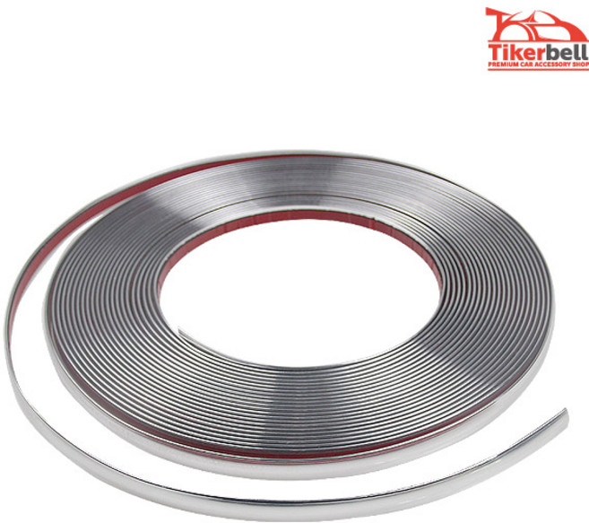 MF 은선 메탈 크롬몰딩 15M /폭6-18mm, 폭 12mm