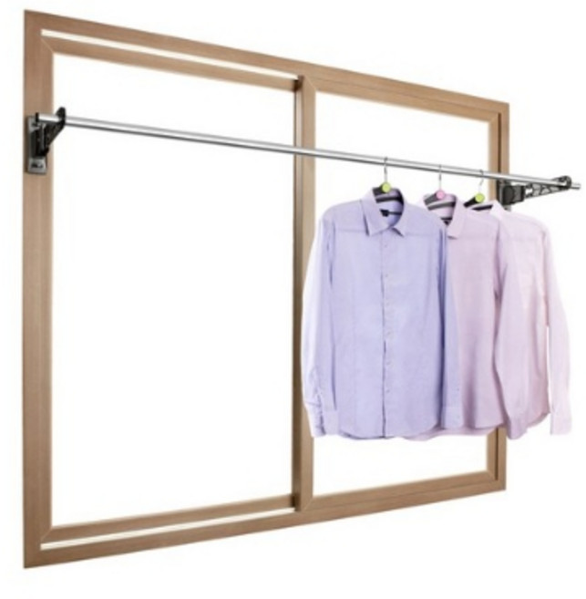 웰렉스 창틀행거 빨래건조대 CTH 1023(가로 230cm), 1개