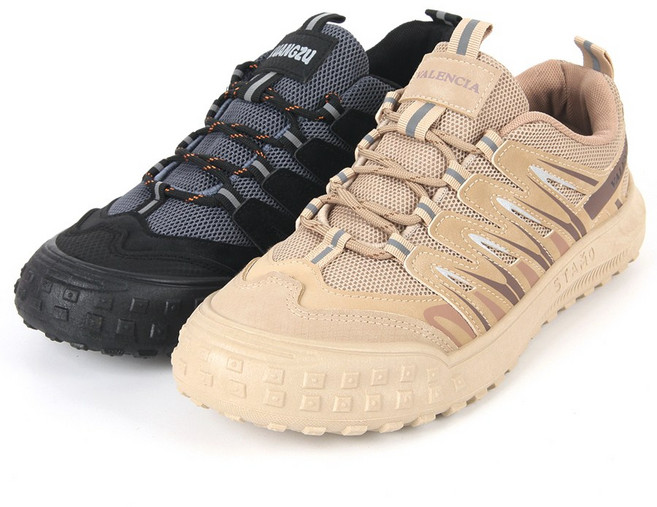 마이슈 발볼넓은 남성 경량 운동화 등산 트레킹화 미끄럼방지 쿠션 런닝화