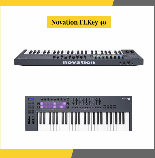 Novation FLKey 49 鍵 MIDI 主控鍵盤