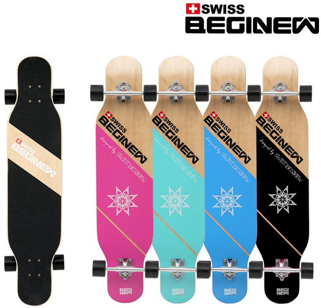 스위스비기뉴 롱보드 41인치 댄싱보드 티툴+가방, 41인치_STAR_핑크, 1개