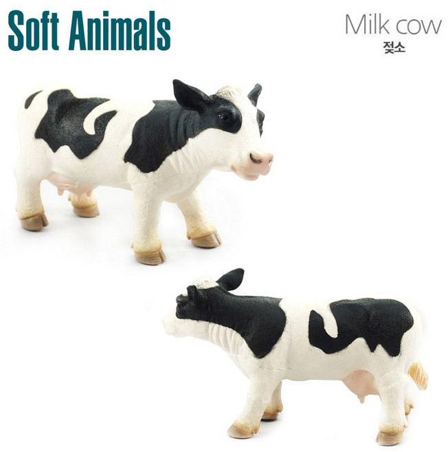 반디 (소프트 애니멀) 젖소, 1개