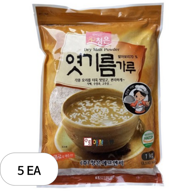 청은 엿기름, 1kg, 5개