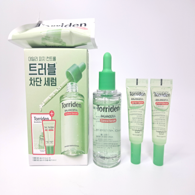 토리든 밸런스풀 시카 컨트롤 세럼 50ml 기획세트 (시카 컨트롤 세럼 10ml X 2개+시카마스크 1매 증정), 1개, 70ml