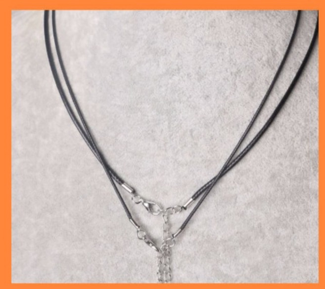 가죽 목걸이줄 패션 목걸이 DIY용