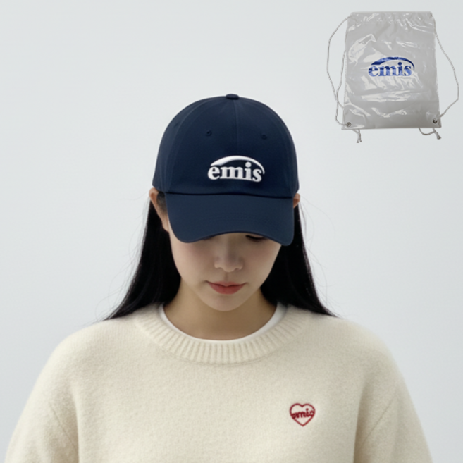 백화점매장판 이미스 모자 뉴로고 볼캡 (EMIS폴리백 증정)