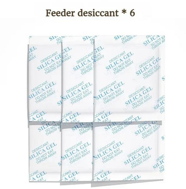 PetSnowy 고양이 변기 액세서리 탈취 정제 쓰레기 봉투 애완 자동 피더 전문 청소 용품, 02 Desiccant 6