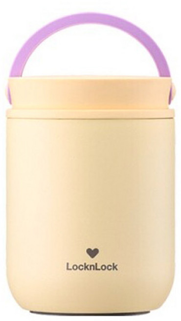 락앤락 리틀럽 푸드자, 옐로우, 300ml, 1개