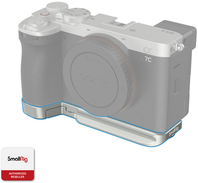 스몰리그 소니 A7C2 / A7CR 마운트 플레이트, 4439 (실버), 1개