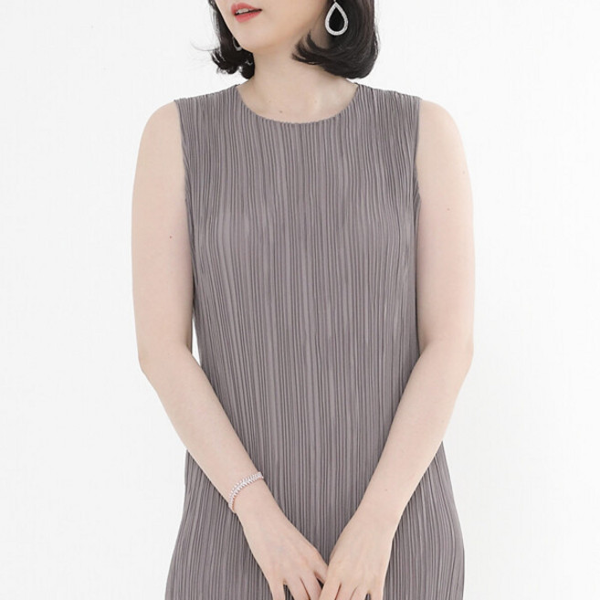 메르시 국내산 플리츠 원피스