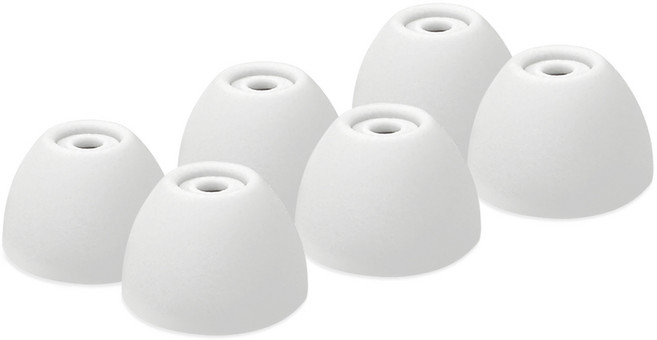 더조은셀러 스윗팁 사이즈별 크기별 6P 실리콘 대 중 소 L M S 이어팁 갤럭시 버즈2 버즈 플러스 FE 호환, 1세트, 화이트-S(6P), 갤럭시 버즈2/버즈FE/플러스