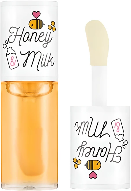 어퓨 허니앤밀크 립 오일 립밤, 밀크향, 5g, 1개 - 쿠팡