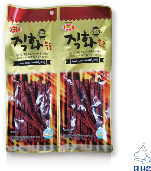 머거본 롱스틱 직화 육포 180g, 1개