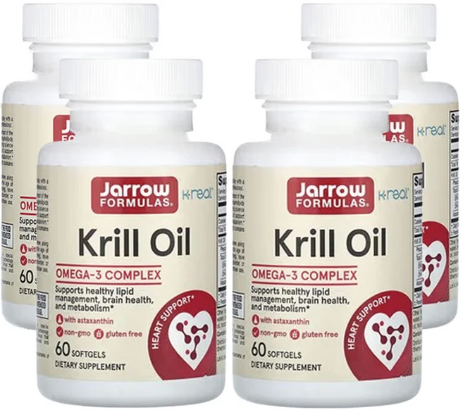 자로우포물러스 크릴 오일 60 소프트젤, 4개, 60정 - 쿠팡