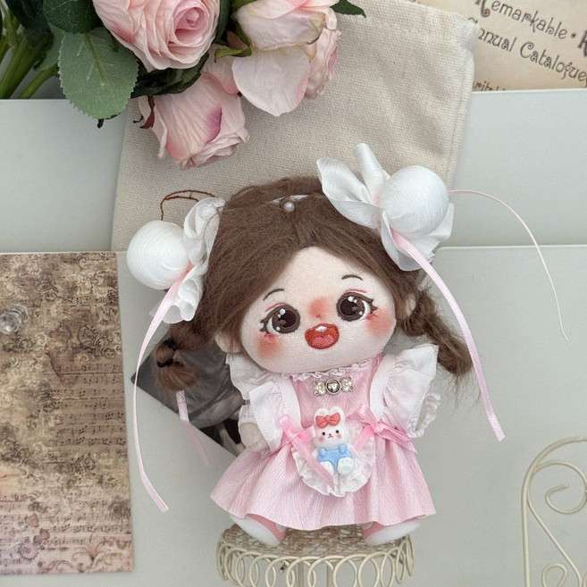 10cm 인형옷 멋지고 잘생긴 정장 면 아이돌인형옷 쪼꼬미 인형옷, 옷만있어요(인형미포함), 토끼 하인-10cm 인형 옷