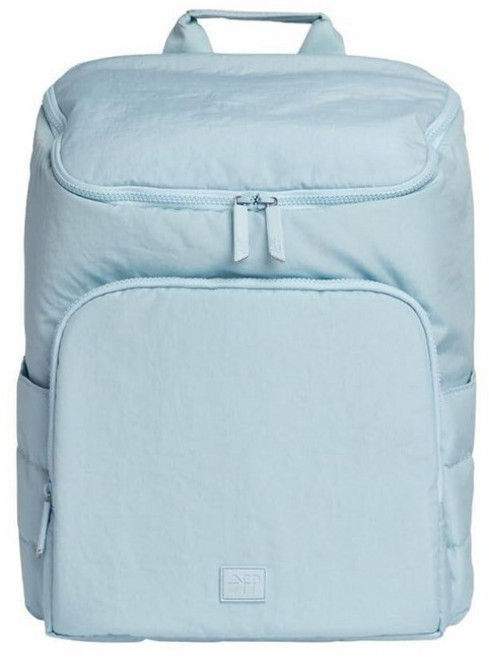 Freshly Picked Zurich Diaper Bag Backpack – Lightweight Nylon Baby for Mom 17 Pockets Wide Openi, Cloud