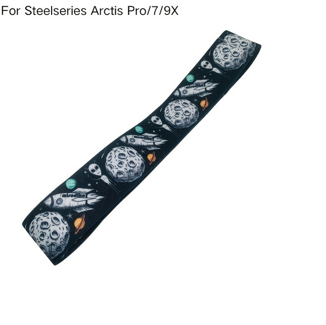 SteelSeries Arctis 9X Arctis Pro 및 Arctis 1/3/5/7 7P 7X용 헤드밴드 Arctis 9 및 Prime에 맞음 이어쿠션 및 헤드밴드, 우주인