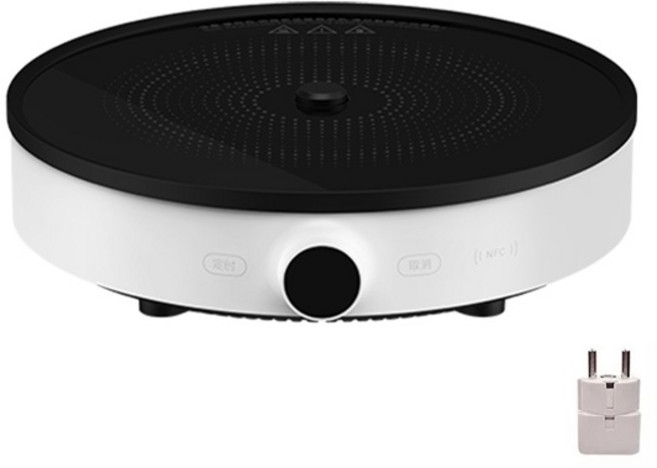 Xiaomi Mijia 전기 유도 밥솥 2 조절 가능 열 99 레벨 불꽃 다기능 OLED 스크린 Mi Home APP와 작동, [01] add EU adapter