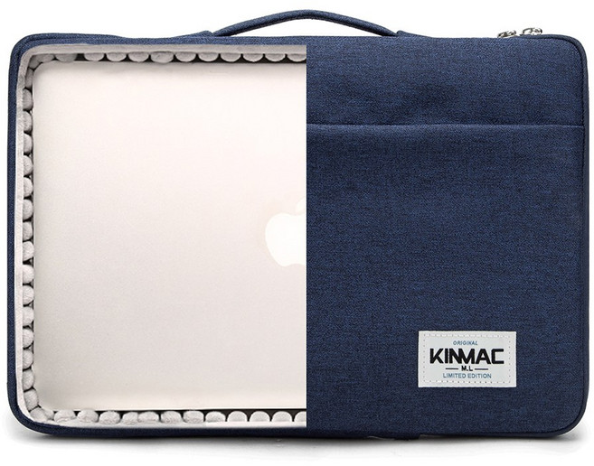 킨맥 360쉴드 노트북 파우치, 심플네이비, 1개