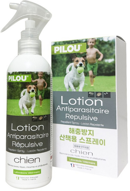 필루 레풀 7 로션 외부 기생충 예방 스프레이, 혼합색상, 250ml, 1개