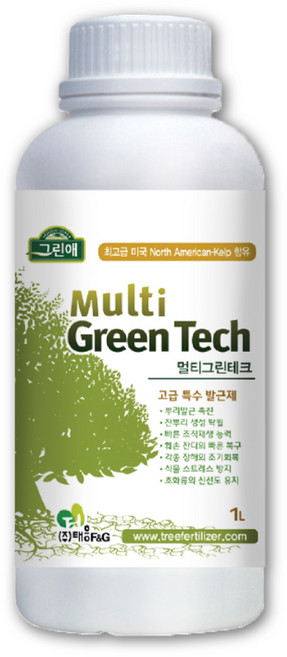 트리맘 멀티그린테크 1L- 잔디영양제 고급 발근제, 1개