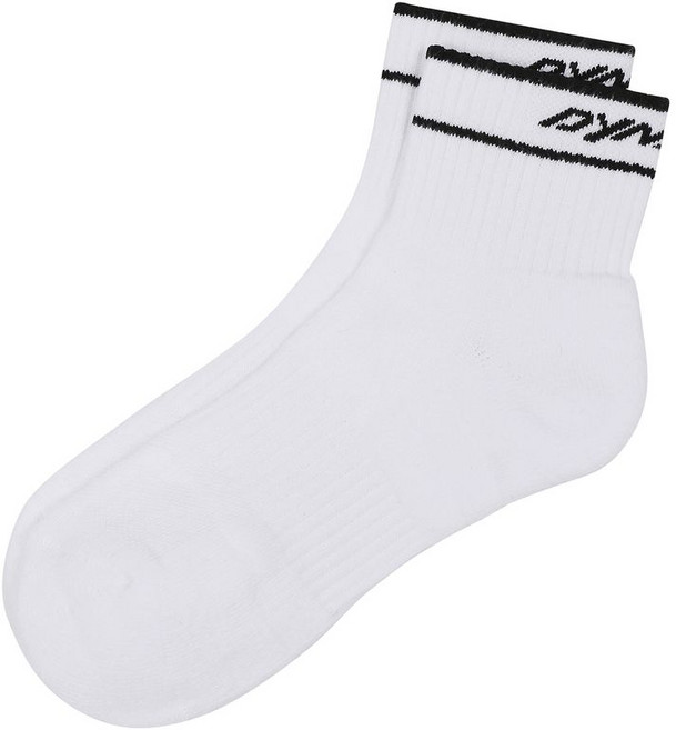 [매장정품] 다이나핏 DYNAFIT 트레이닝 레터링 쿼터삭스_White YUA26S05W2, 05(26CM)