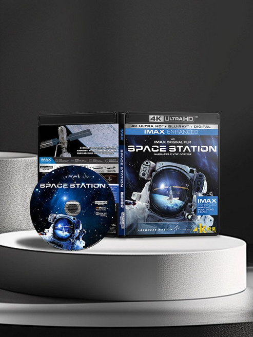 블루레이 UHD 영화 국제 우주 정거장 다큐멘터리 영어 자막 포함 고화질 재생용 DVD 플레이어 호환