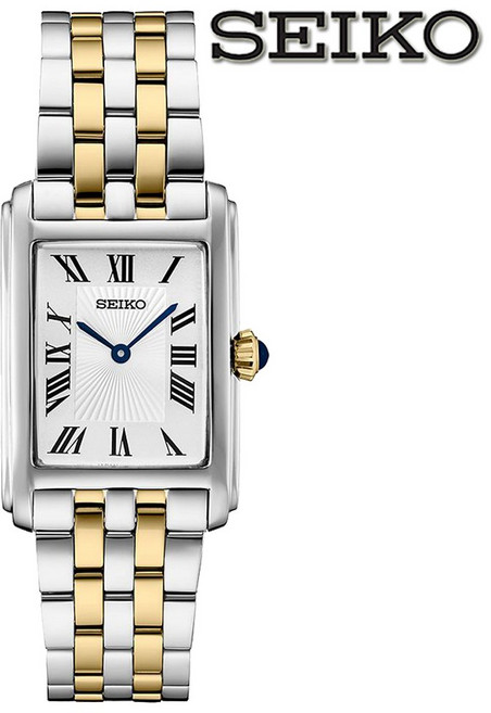 세이코 모던 클래식 여성 정장 손목시계 SWR087P1