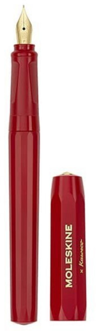 W 몰스킨X카웨코 만년필 - 레드, 상세 설명 참조