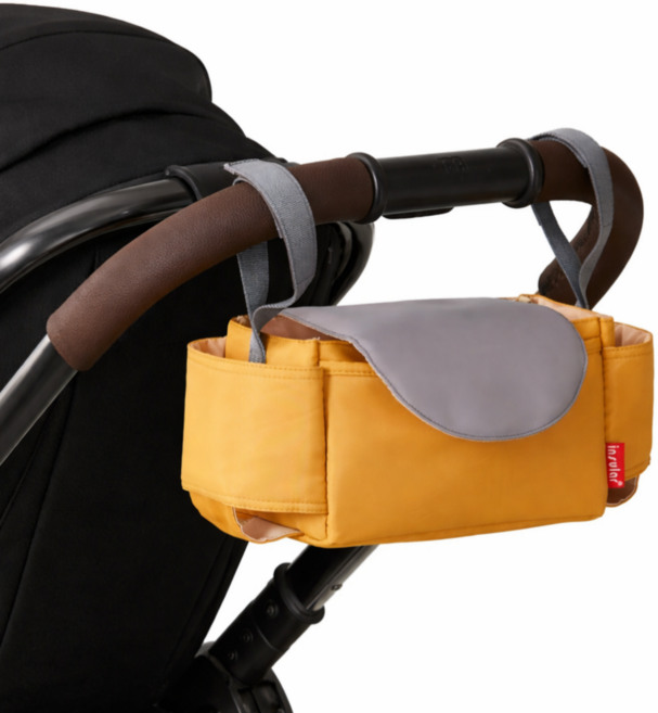 바디스윗 유모차 가방 걸이형 다용도 기저귀가방, 1개, 옐로우