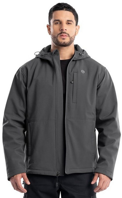 ATG 남성 소프트 쉘 후드 재킷