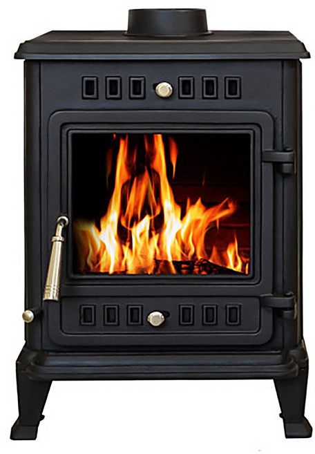 불멍 유리창 장작 화목 주물 사각난로 신일금속 SL-091 공장 나무 벽난로