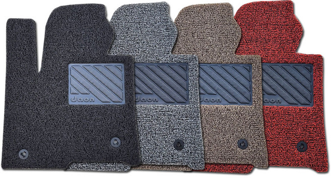 카미 코일 카매트 확장형 쌍용 G4 렉스턴 뉴아레나 렉스턴스포츠 칸 쿨맨 전차종 1열 + 2열 세트 자동차 코일매트, 브라운, G4렉스턴_뉴아레나